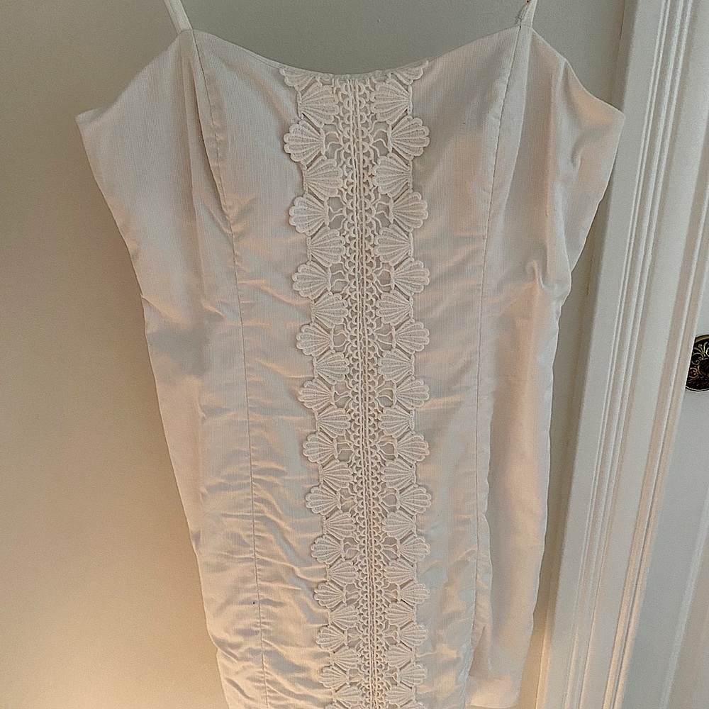Lilly Pulitzer embroidered cocktail dress